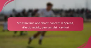Sfruttare Run And Shoot: concetti di Spread, rilascio rapido, percorsi dei ricevitori